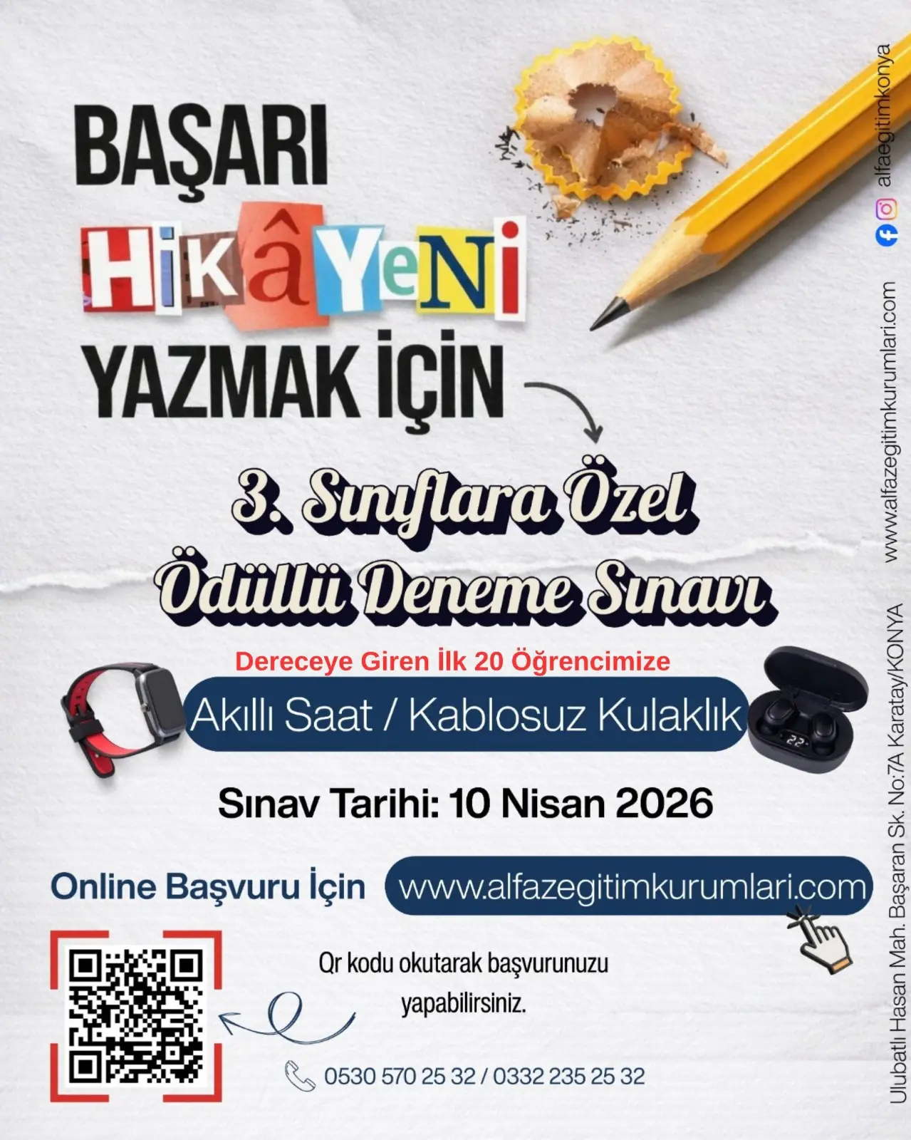 Sınav başvuruları başladı!